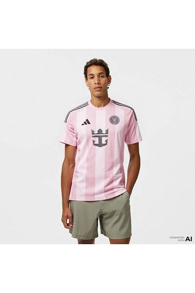 adidas Inter Miami Fc Men's Pink Football Jersey