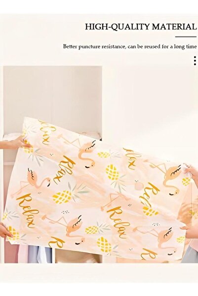 Generic 3 Packs Odorless Thickened Electric Pump Vacuum Storage Bag, (1 LARGE 1 MEDIUM), Reusable