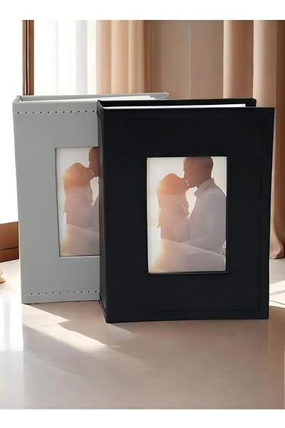 Generic 2pcs Pockets Photo Album, With Picture Display Window, Cartoon Kids Children Picture Storage