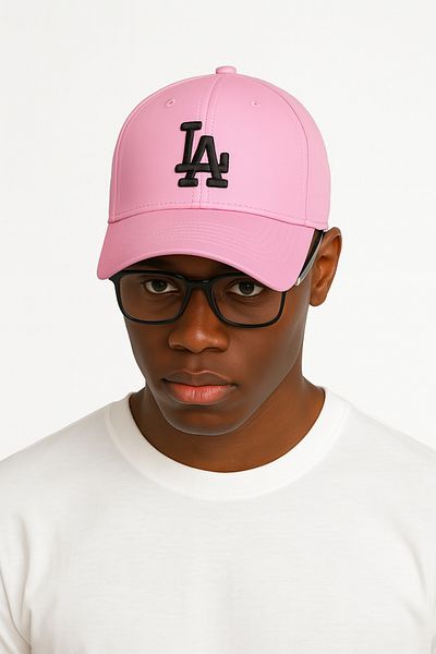 ZERAMİNE La Model Pink Sports Hat Micro Fabric Unisex Hat
