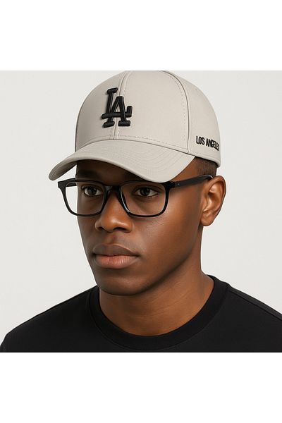 ZERAMİNE La Model Beige Sports Hat Micro Fabric Unisex Hat