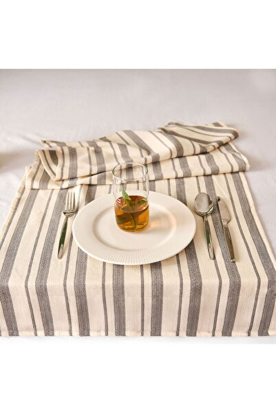 Evidea Soft Alno Runner - Ekru / Antrasit - 50x140 cm