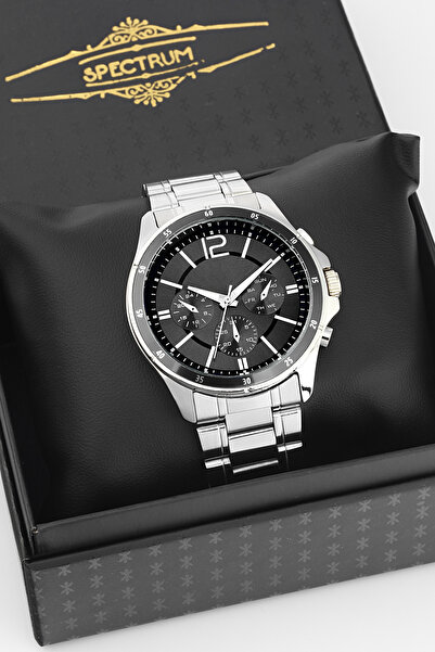 SPECTRUM PREMİUM Spectrum Premium Çelik Kordon Renkli Kadran Erkek Kol Saati ...