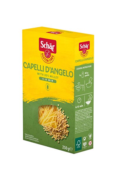 Schar Pasta Capelli D'angelo Glutensiz Tel Şehriye 250g