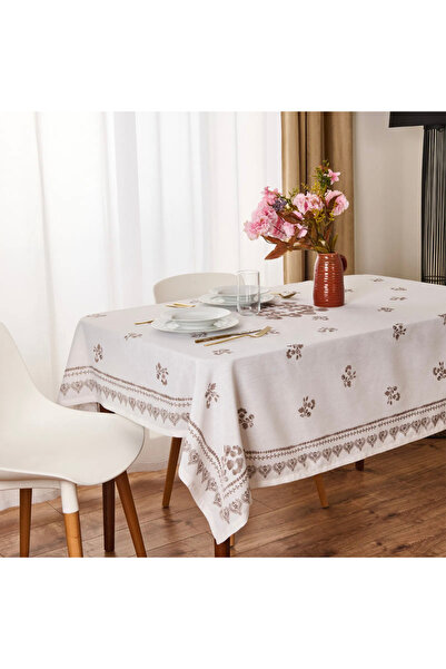 Evidea Soft St Tropez Masa Örtüsü - Bej - 150x150 cm