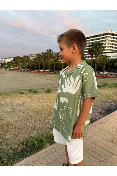 Pollito Set de 2 pantaloni scurți pentru băiat cu modele mixte
