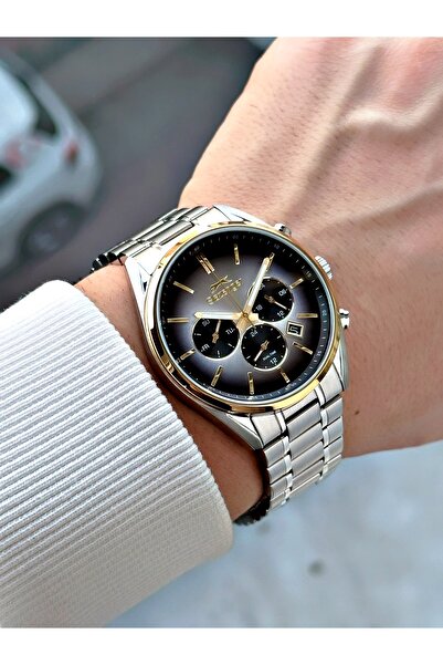 Slazenger 10 Atm Waterproofness Steel Cord Steel Case Men Wrist Watch 2493.05Mr