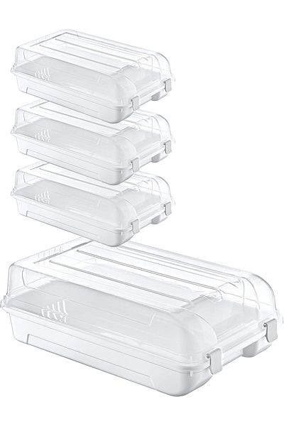 Mena Rise Şirinshop Set of 4 Women's White Shoe Box 1108107
