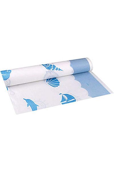 Mena Rise Diyar-Ifırsatshop at Market Roll-Up Roll Paper Tablecloth Marine Patterned 100 X 150cm 16 Sheets