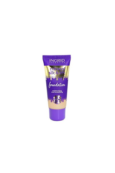 INGRID Fond de ten Mineral Silk & Lift Cosmetics, 031 bej inchis, 30 ml