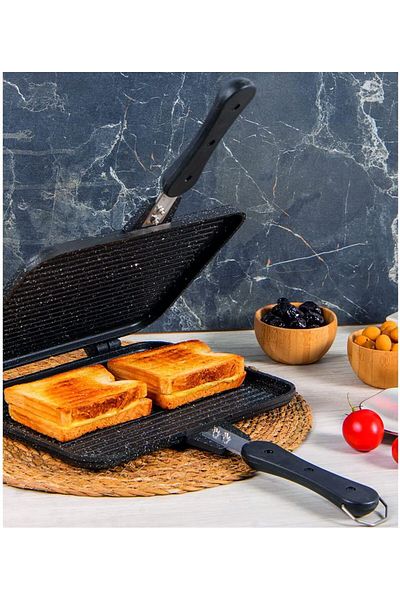 Mena Rise Diyar-Ifırsatshop Master Toaster Granite Casting Stovetop Handheld Toaster St-101 1017157