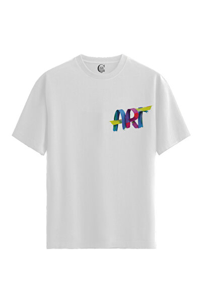 Color Luxe Pure Art - Women's White T-Shirt Made of 100% Cotton - Premium Qua...