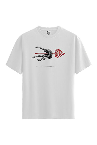 Color Luxe Pierced Silence - 100% Cotton Women's White T-Shirt - Premium Quality