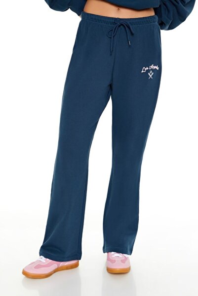 Forever 21 Los Angeles Nakışlı Pantolon