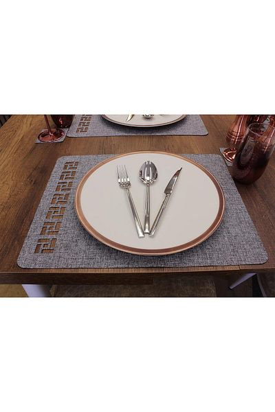 Mena Rise Şirinshop Tangram Int Laser Cut American Service 2 Pcs 35X45 cm 1108107