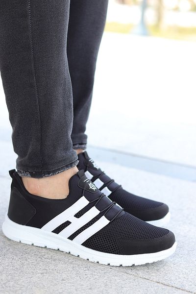 Vojo Comfortable Sole Mesh Laceless Casual Men's Sneakers Walking Running Sports Shoes