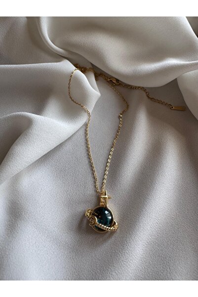 RİSE قلادة الكوكب الذهبي