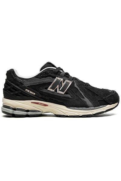 New Balance 1906D "Protection Pack" Black Mesh Suede Sneakers with ABZORB & N-ergy