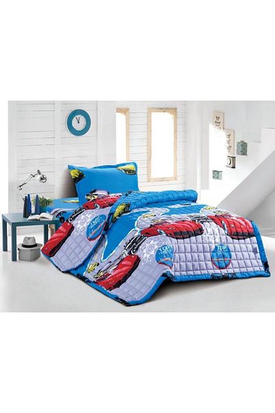 GENERAL Ming Lee Soft Velvet Flannel Comforter Set for Kids, Single Size, Suitable for All Seasons, 3 Pieces