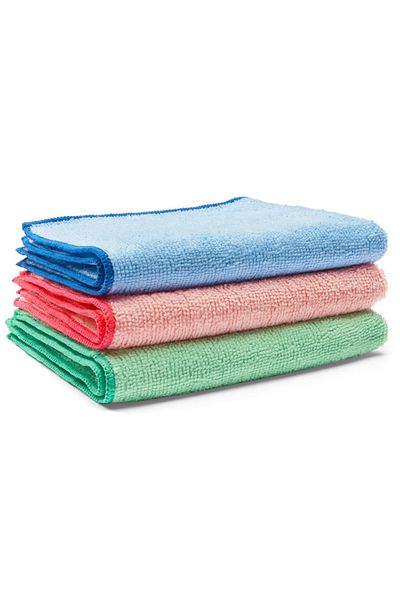 Vileda Set of 3 Microfiber Cloths Ultra Fresh 21740, 30 X 30 Cm, Multifunctional