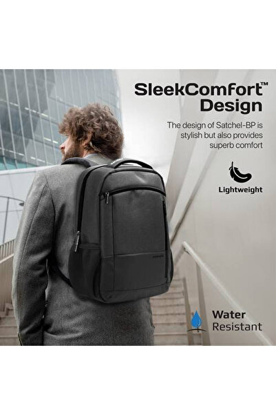 Promate Stylish and comfortable, lightweight 15.6-inch laptop backpack