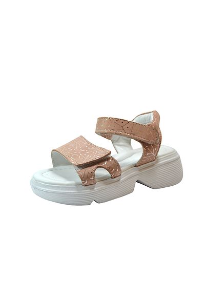 Onlo Ayakkabı Pantofi Onlo B.057 Sandale ortopedice pentru fete, din piele naturală, cu velcro