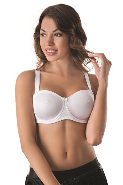 byasafkids Black Mi Emay 159 B Underwire Strapless Gathering Bra