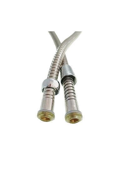 OEM Metal shower hose, 1.5 m, flexible and extendable, chrome