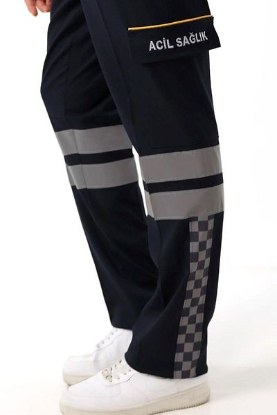 TRENDAY TEKSTİL Emergency Health Unisex Mold Four Seasons Pants 112 Emergency Health Pants