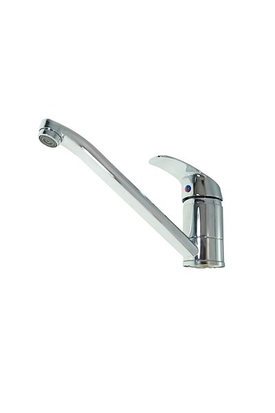 OEM Bathroom faucet for washbasin, BBF-55008, stand-mounted, single-lever, ceramic cartridge, with connections