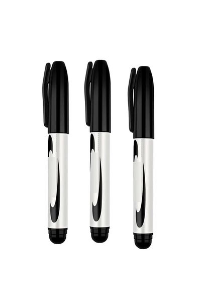 CANSA 3 Black Parcel Pens - Sack - Wooden Pens