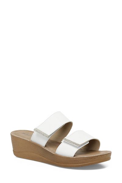 Polaris 407027.Z5Fx White Women's Slippers