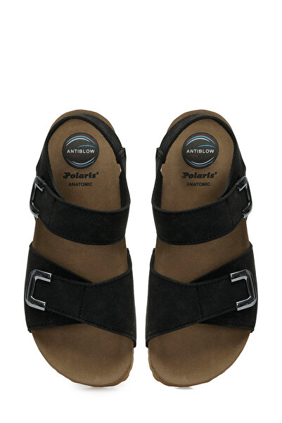 Polaris 166934.Z5FX Siyah Kadın Düz Sandalet
