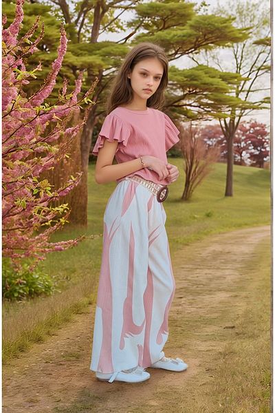 Jannock Children's 100% Cotton Double Summer Bottom & Top Set