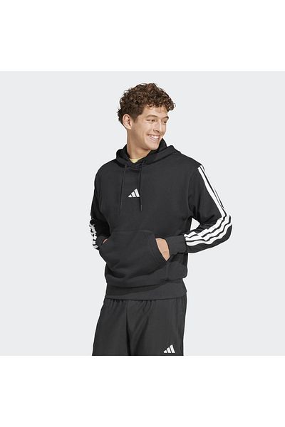 adidas M 3s Ft Hd Μαύρο Ανδρικό Φούτερ Jd1874