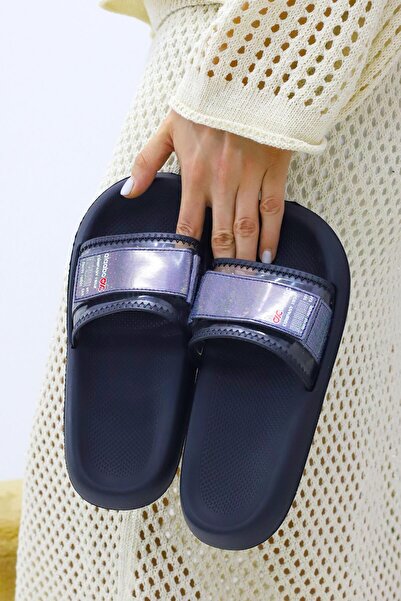 pengu Transparent and Glitter Detailed Beach Sea Daily Slippers