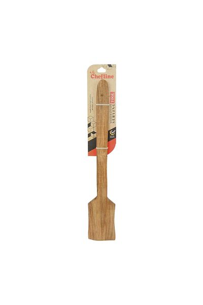Chefline Taveta Wooden Spatula Eco-Friendly & Heat-Resistant Natural Cooking Utensil
