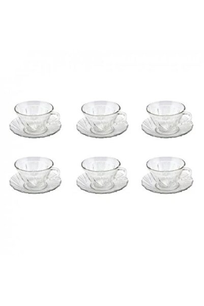 Voyager 6-piece Egyptian glass tea cup set