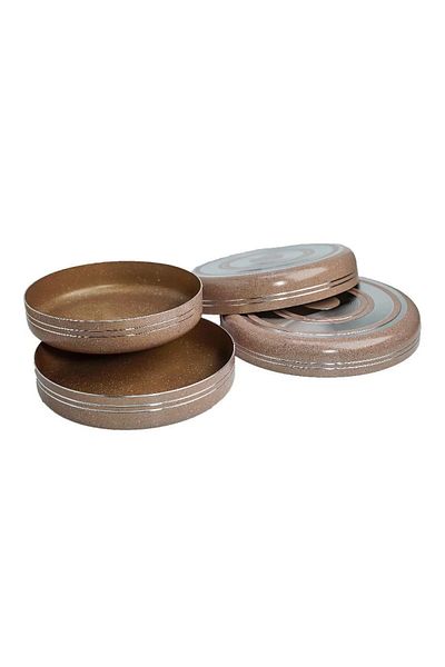 BASURRAH Aluminum cake and baking trays set, 4 pieces, 26-32 cm