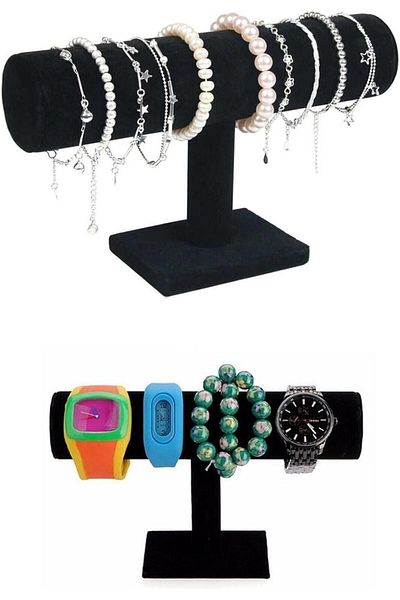 Mena Rise Şirinshop Desktop Jewelry Necklace Bracelet Bracelet Watch Imprint Jewellery Stand Organizer Organize