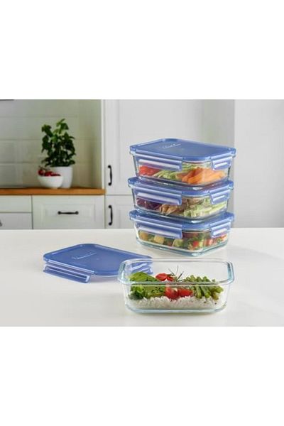 Mena Rise Şirinshop Lockie&Lock Storage Container 0 a Drop Logo Cover Plastic Gray Lid 1030Cc 1108107