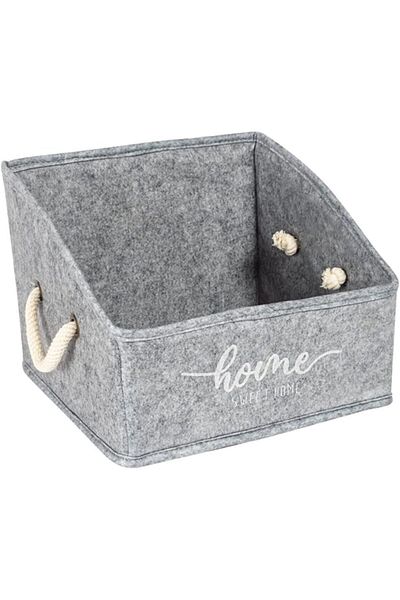Mena Rise Şirinshop Kece Rectangular Shelf Organizer (Mini) (Gray) 1108107