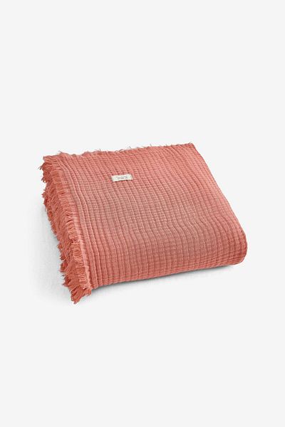 JOJOMIA Adya Double Bedspread 240X260 Salmon