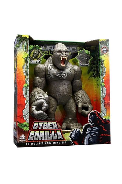 CANSA Jurassic Clash Mega Monster Cyber Gorilla Figure