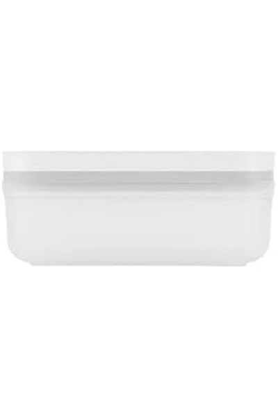 Mena Rise Şirinshop Fresh & S Vacuum Storage Container, S, Plastic, Semi-Transparent-Grey 1108107