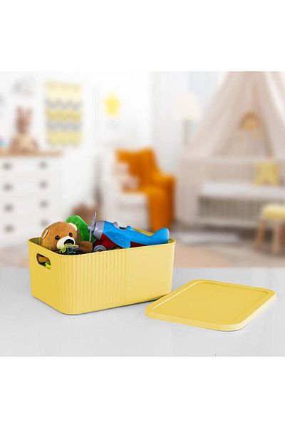 Mena Rise Şirinshop 12 L Large Box with Lid 1108107