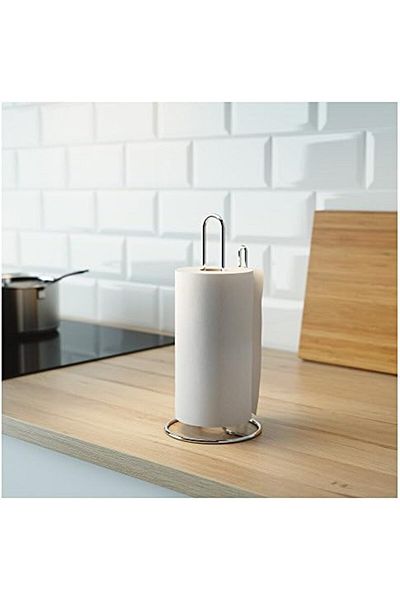 Mena Rise Şirinshop Torkad 11' Paper Towel Wall Mount Holder, Silver Color (2) 1108107