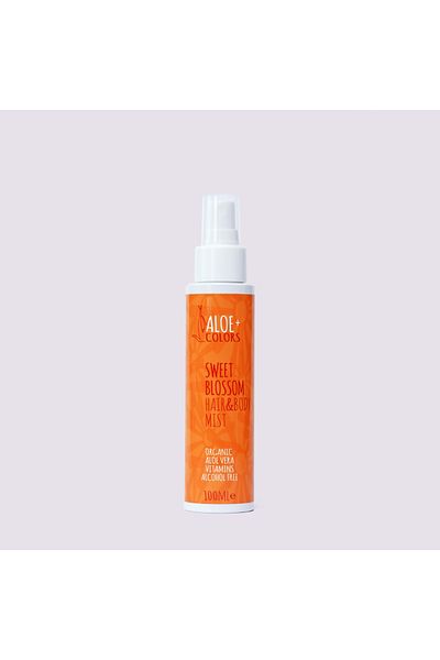 ALOE COLORS Spray Hidratant Corp și Păr Sweet Blossom 100 ml, fără alcool