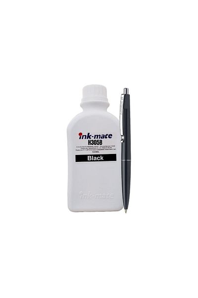 Ink-mate Flacon Refill Cerneala HP Negru (305) 3YM61AE 500ml Ink-Mate si Pix Schneider