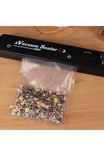 Mena Rise Şirinshop Sealer Home Type Vacuum Sealing and Sealing Machine + 10 Vacuum Bags 1108107
